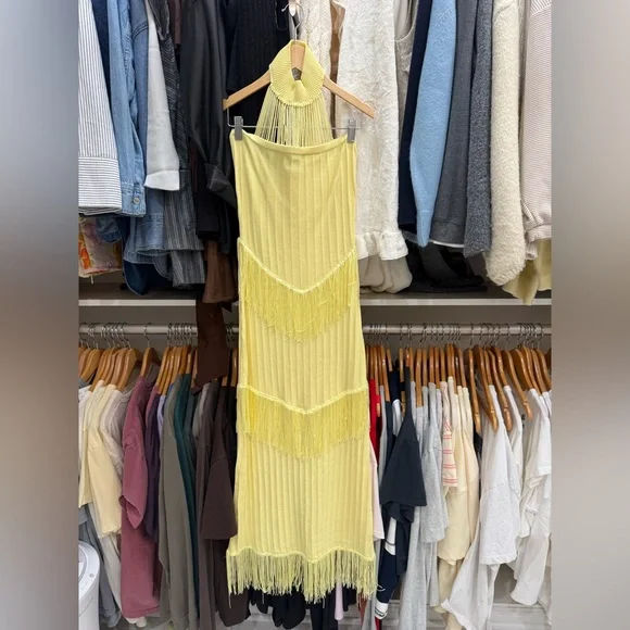 Yellow the label Lana fringe dress - Picture 3 of 4